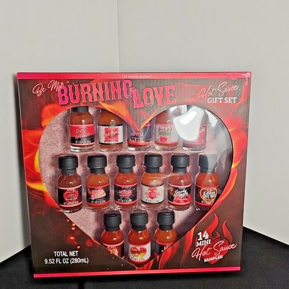 The Modern Gourmet, Mini Hot Sauce Lover - 14 Pcs, Gift Set Sampler -Pkg Sealed - Picture 1 of 7
